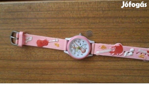 Újszerű, szép divatos lányka karóra, olcsón!