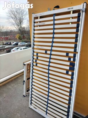 Újszerű ágyrács 2 db ajándék matracokkal