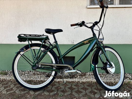 Újszerű elektromos cruiser kerékpár