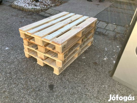 Újszerű eur raklapok 15db házhoz szállítása megoldható