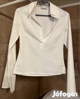 Újszerű fehér női blúz (L- es méret)