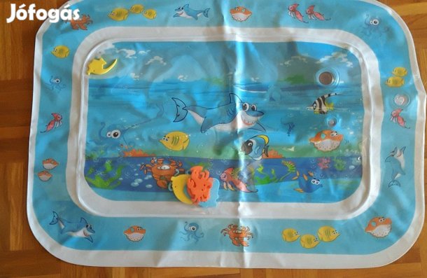 Újszerű felfújható interaktív babamatrac tengeri állatokkal eladó