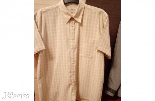 Újszerű férfi rövid ujjú ing XXL