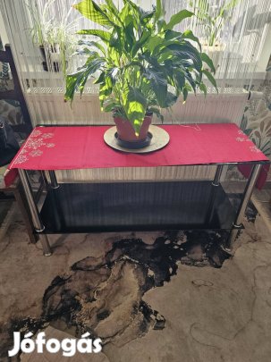 Újszerű fotelágy+ dohányzó asztal