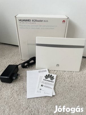 Újszerű független 4G LTe Huawei B525 sim kártyás wifi router