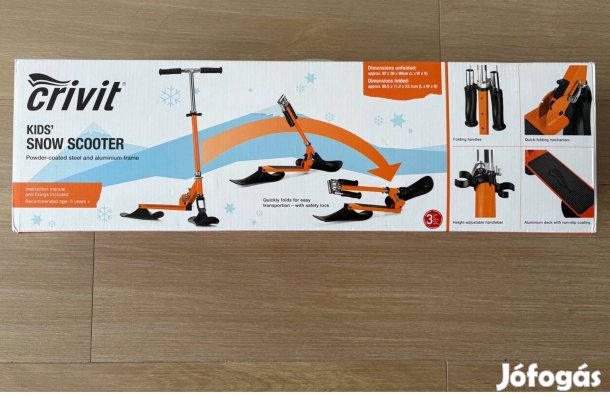 Újszerű gyerek hóroller