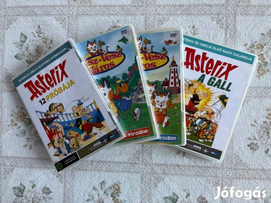 Újszerű gyermek DVD-k