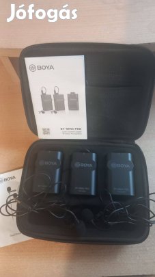 Újszerű hibátlan Boya BY-WM4 Pro vezeték nélküli mikrofon szett!