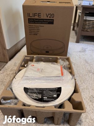 Újszerű ilife V20 LiDAR navigációval + felmosás + Ajándék