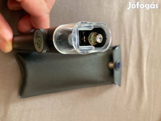 Újszerű japán Sonica Scope Mark 3 segédfényes zseb mikroszkóp nagyító