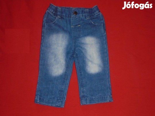 Újszerű kék farmernadrág 3-6 hó (méret 68)