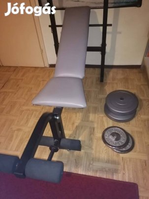 Újszerű multifunkciós edzőpad/fekpad