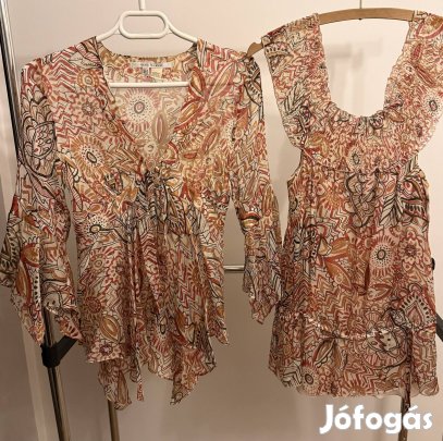 Újszerű női felső és kardigán (csak egyben megvásárolható)