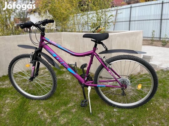 Újszerű női/lány lila DHS kerékpár (26-os)