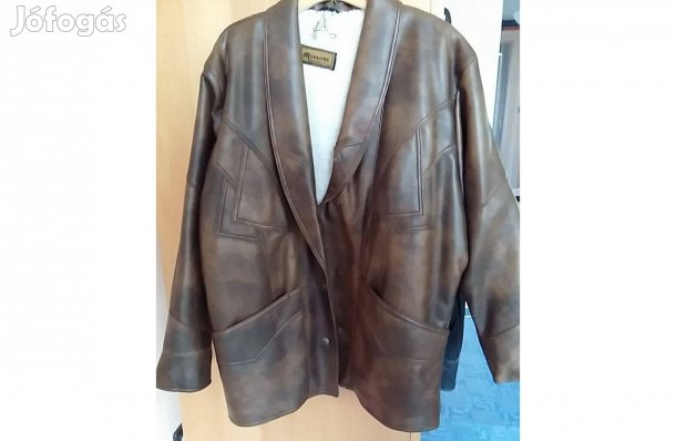 Újszerű női olasz műbőr kabát eladó