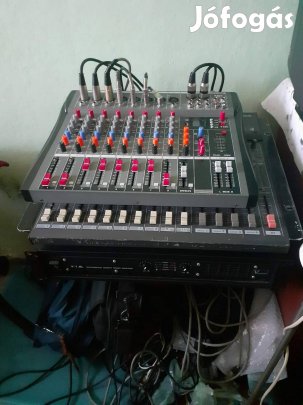 Újszerű nyolc csatornás keverő pult