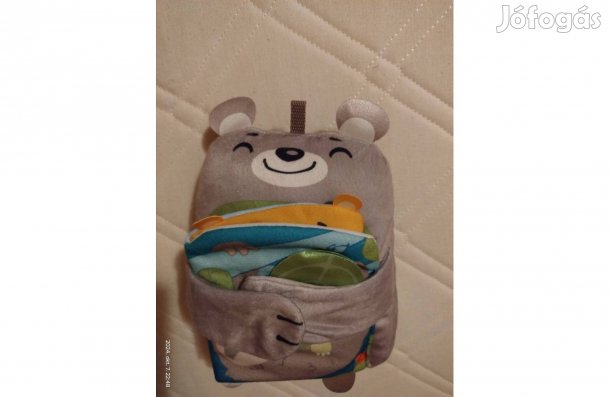 Újszerű ölelő barátok baba puha könyv játék Fisher price