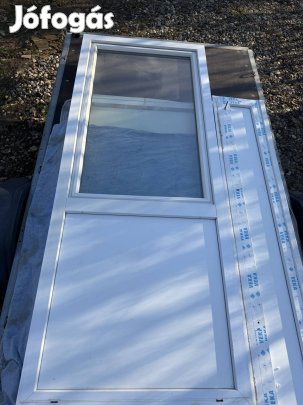 Újszerű prémium Veka műanyag ablak teraszajtó teraszfal