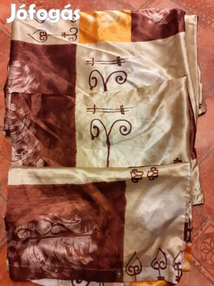 Újszerű selyembrokát ágynemű huzat garnitúra 3 részes