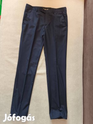 Újszerű szép sötétkék öltöny nadrág 50-es méret