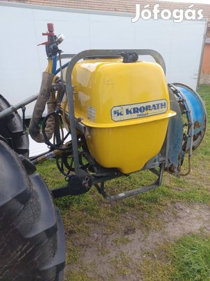 Újszerű szivattyúval 400 literes axiál permetező