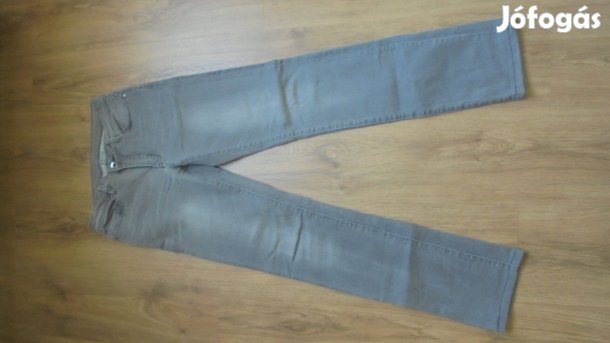 Újszerű szürke női egyenesszárú straight nadrág farmer 28 - 29 (36)