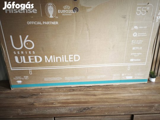 Uled.Miniled.Hisense 140CM SMART WIFI Prémium LED TV. 