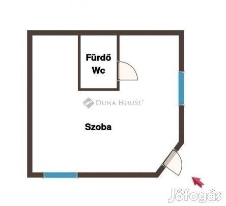 Üllői eladó 32 nm-es lakás