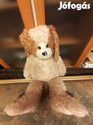 Ülő plüss kutya új állapot 30cm plusz a hosszú lábai
