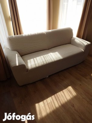 Ülőgarnitúra 3 2 1 szofadress huzattal. 