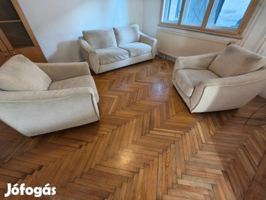 Ülőgarnitúra, velúrbőr