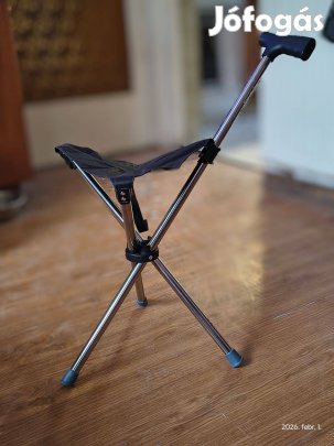 Ülőkévé nyitható járóbot/túrabot, alkalmi áron