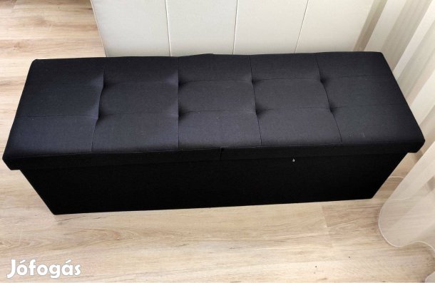 Ülőpad tárolóval, lábtartó eladó