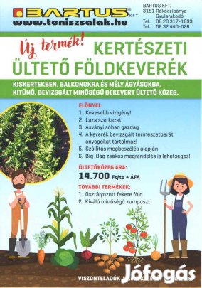 Ültető földkeverék