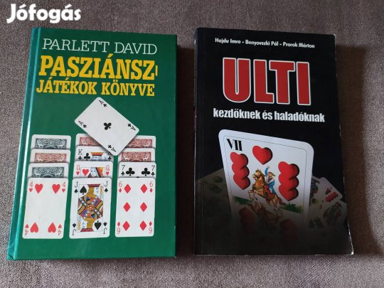 Ulti kezdőknek és haladóknak című könyv eladó 