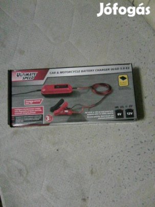 Ultimate Speed 5 Amperes intelligens akkutöltő (új, garis) Postázom is