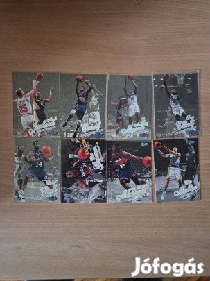 Ultra Fleer 1997-98 Gold Medallion Edition kosaras kártyák 8db