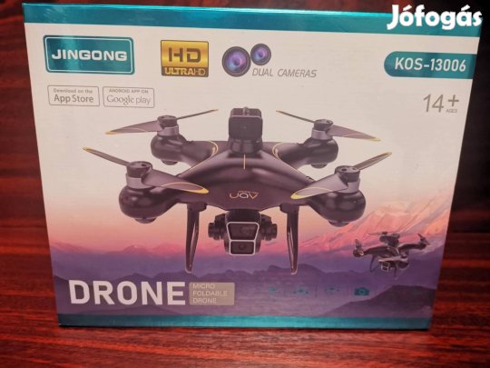 Ultra HD GPS drón - Profi funkciók mini méretben Új