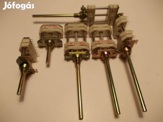 Ultra lapos yaxley kapcsoló (ezüstözött érintkezővel) - Új