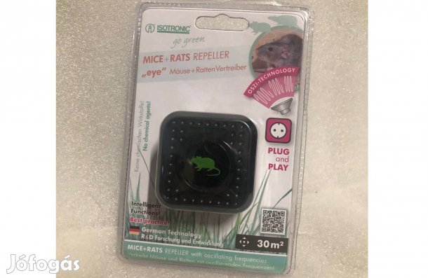 Ultrahangos Elektromos hálózati rágcsálóriasztó egér patkány riasztó