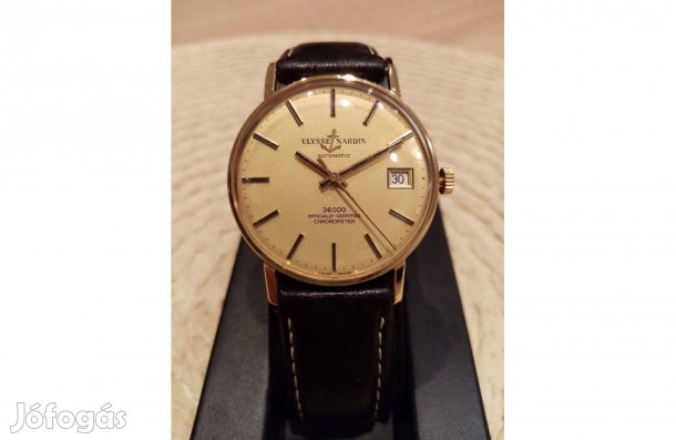 Ulysse nardin arany karóra 18k