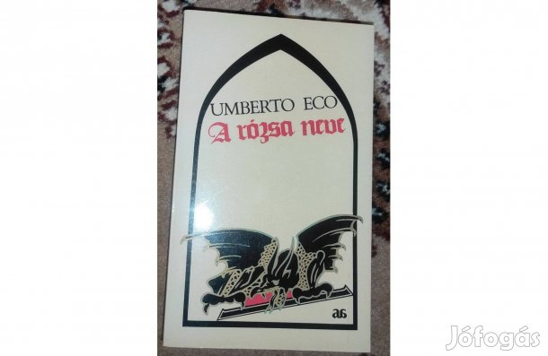 Umberto Eco: A rózsa neve (1988) című könyv