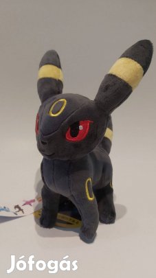 Umbreon Pokémon Pokemon plüss 24cm Új sárga Készleten számlával 2 típ