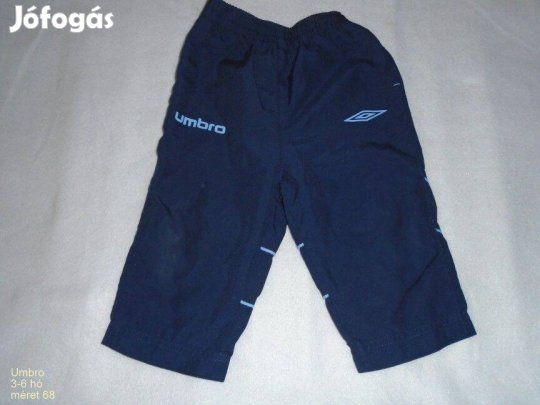 Umbro kék szabadidőnadrág 3-6 hó (méret 68) kék nadrág