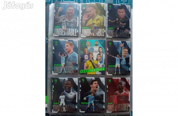 Unbeatable Top Class 2023 focis kártya