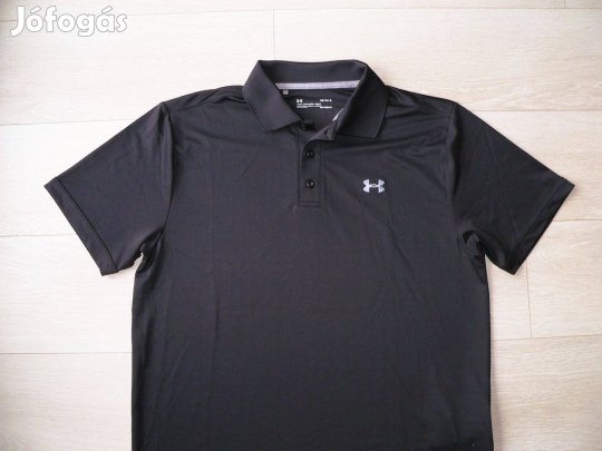 Under Armour Heatgear rövid ujjú galléros póló (L)