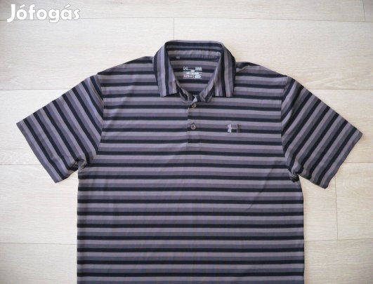 Under Armour Heatgear rövid ujjú galléros póló (L)