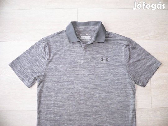 Under Armour Heatgear rövid ujjú galléros póló (M)