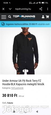 Under Armour Rock Projekt pulóver M méretben