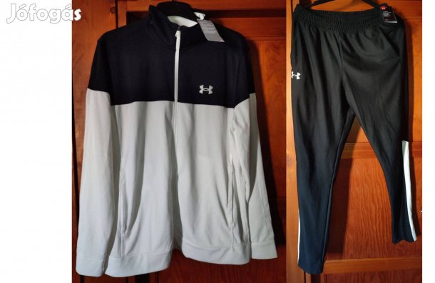 Under Armour eredeti fekete fehér szabadidő szett (M/L) Új, címkés